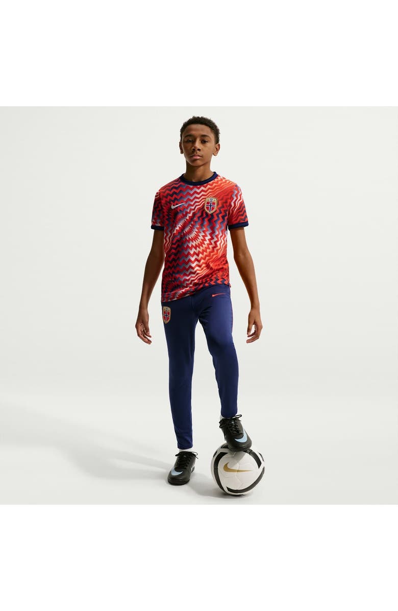 Nike Youth Nike Red Norway National Team 2026 Pre-Match Top, Main, color, Red