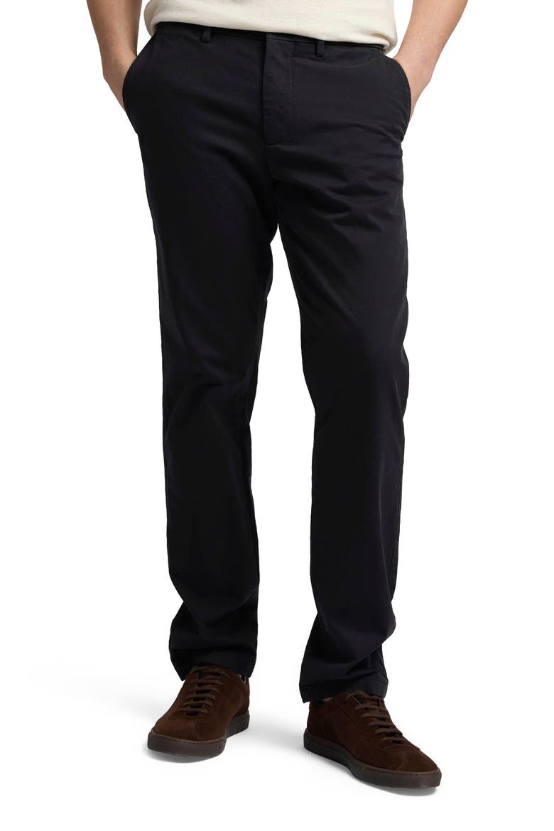 Stretch Cotton Chino Pant, Alternate, color, Black