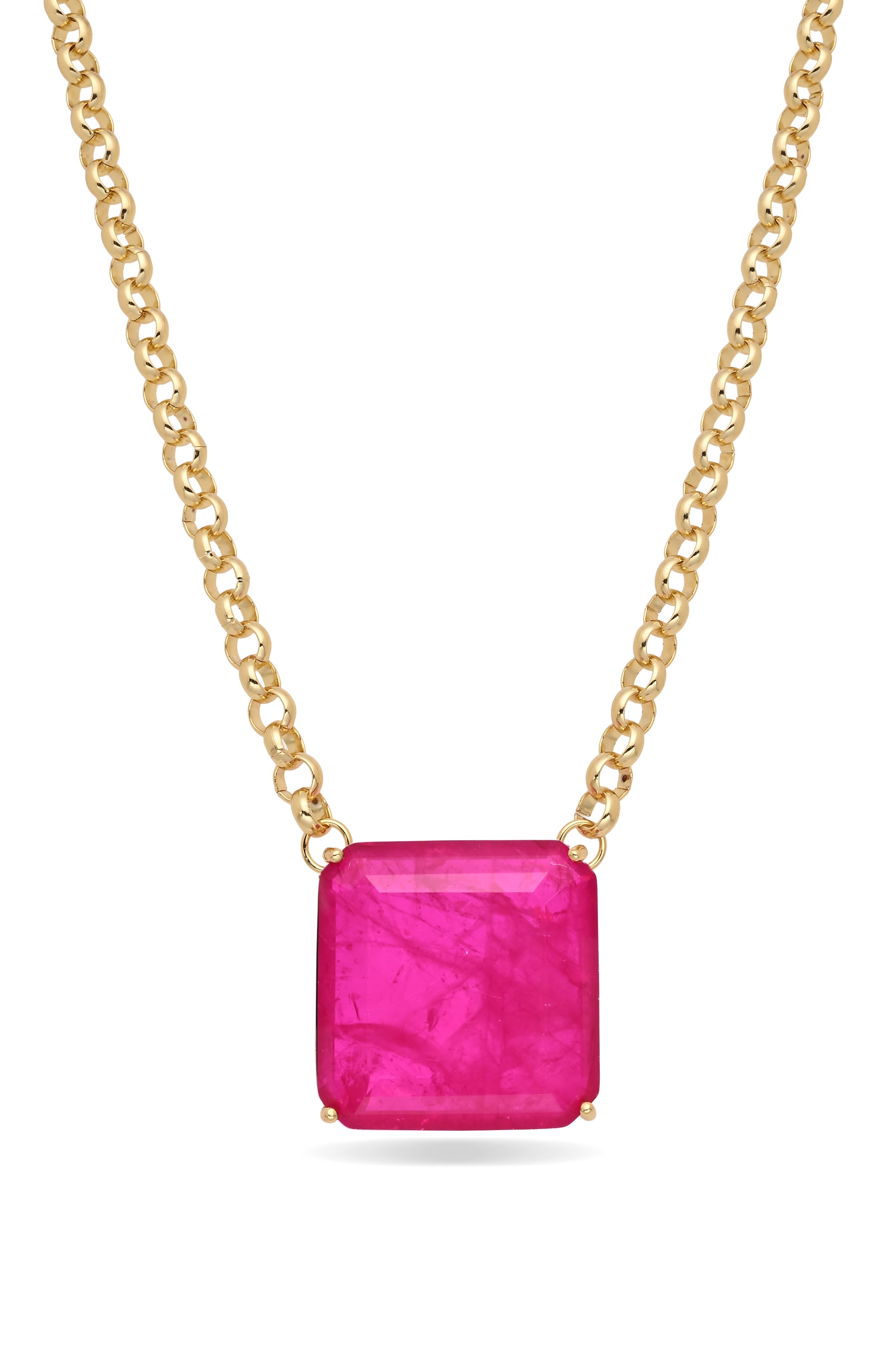 Rouge Royale Crystal Pendant Necklace