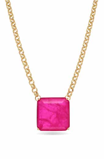 Rouge Royale Crystal Pendant Necklace