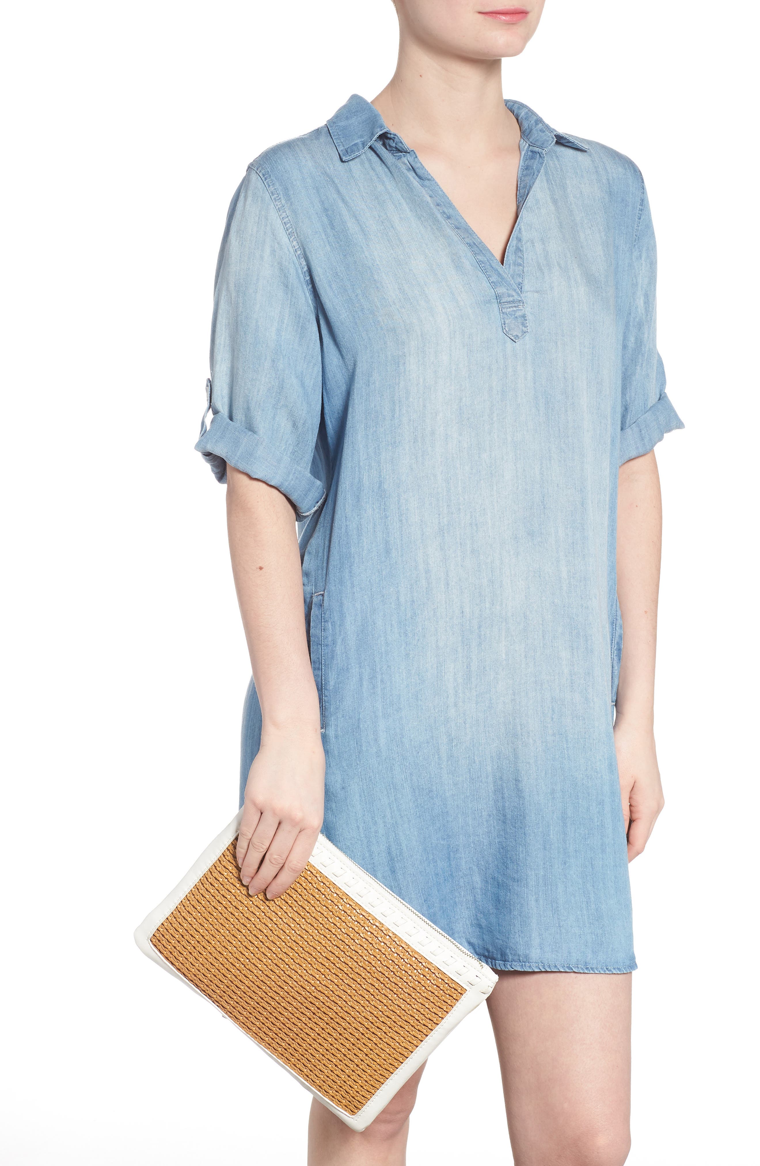 Sole Society Market Wristlet Clutch, Alternate, color, 