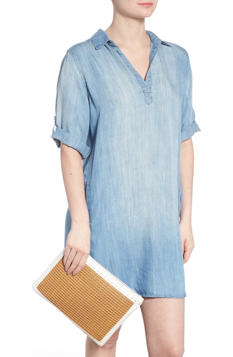 Sole Society Market Wristlet Clutch, Alternate, color,