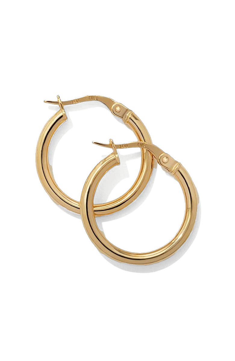 MADE BY MARY 14k Maude Hoop Earrings, Alternate, color, 14K Solid Gold