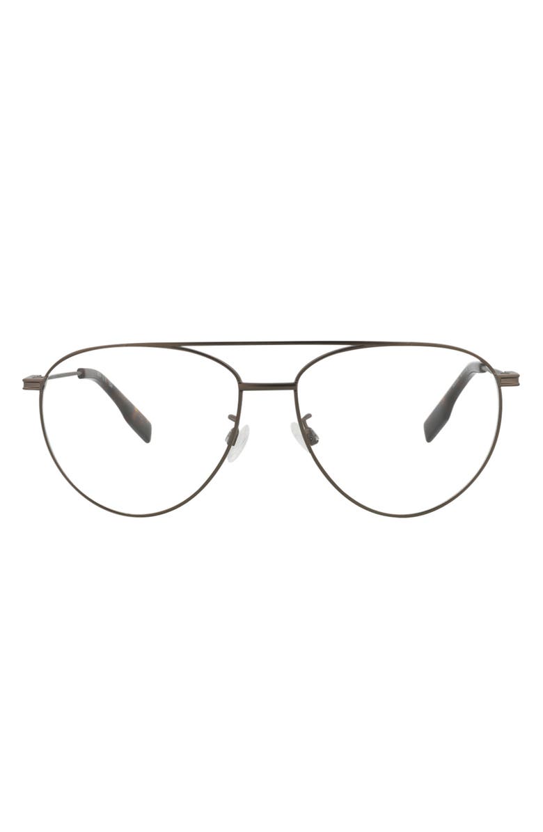McQueen 56mm Aviator Optical Glasses, Main, color, 
