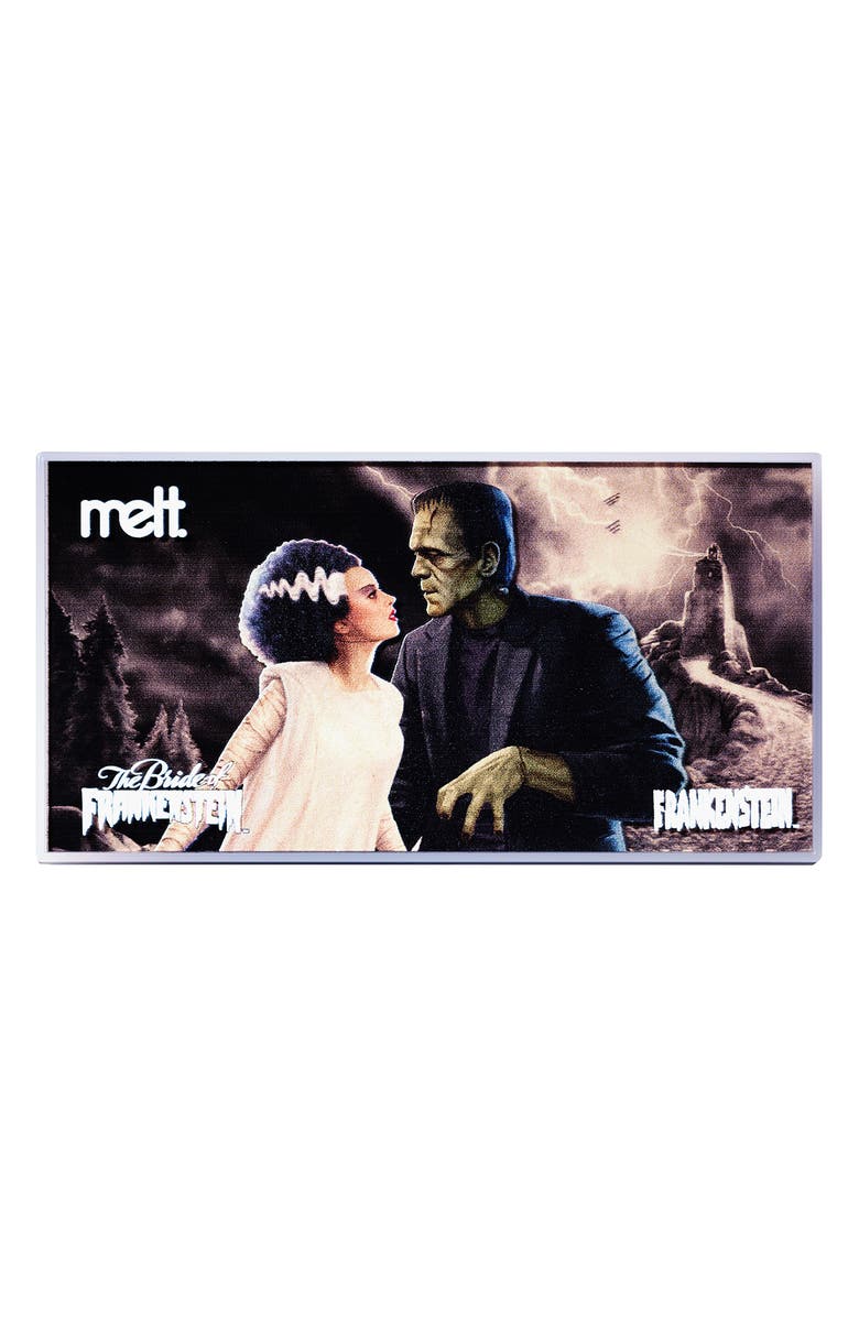 Melt Cosmetics The Bride of Frankenstein & Frankenstein Eyeshadow Palette, Alternate, color, 