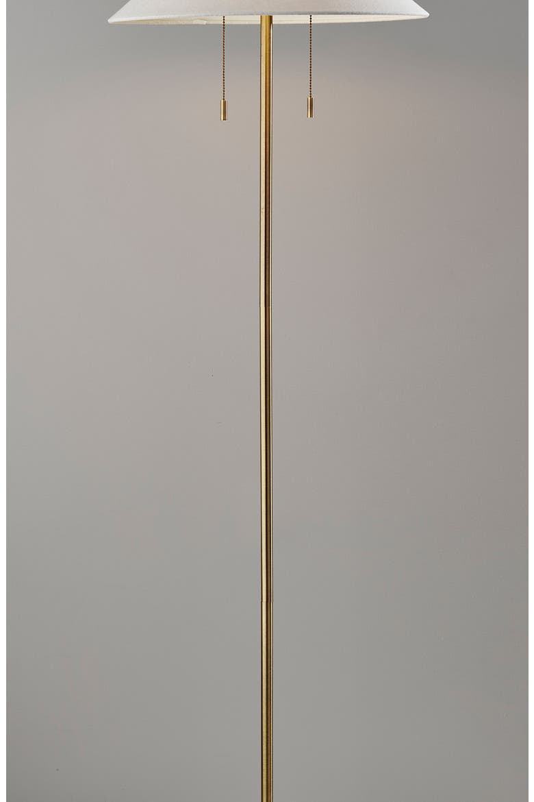 Claremont Floor Lamp, Alternate, color, ANTIQUE BRASS