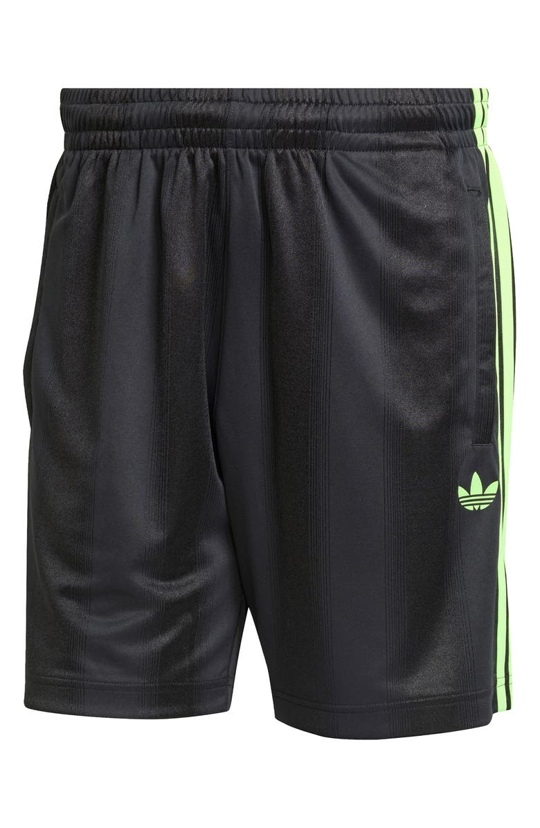 adidas Adicolor Recycled Polyester Jacquard Shorts, Alternate, color, Black/Sigg
