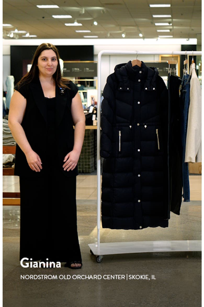 Belle Cote Long 800 Fill Power Down Puffer Jacket video