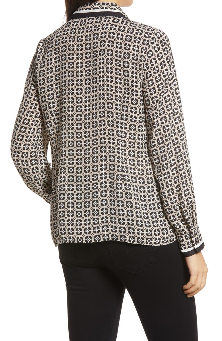 Vince Camuto Optic Print Shirt, Alternate, color, 