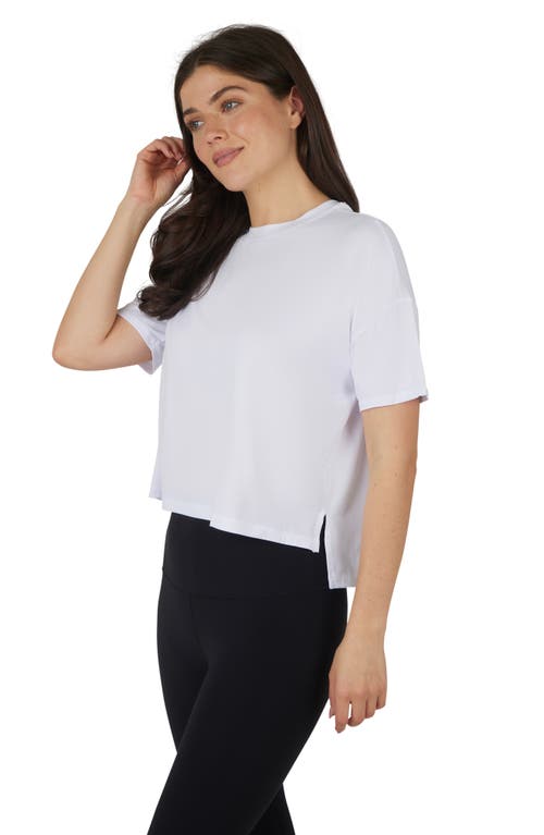 90 Degree By Reflex 2-pack Deluxe High-low Boxy Crop T-shirts In Multi