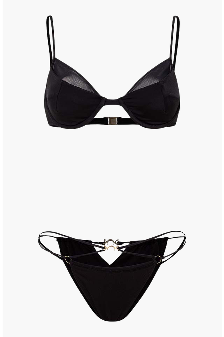 IRIS BIKINI, Alternate, color, Black