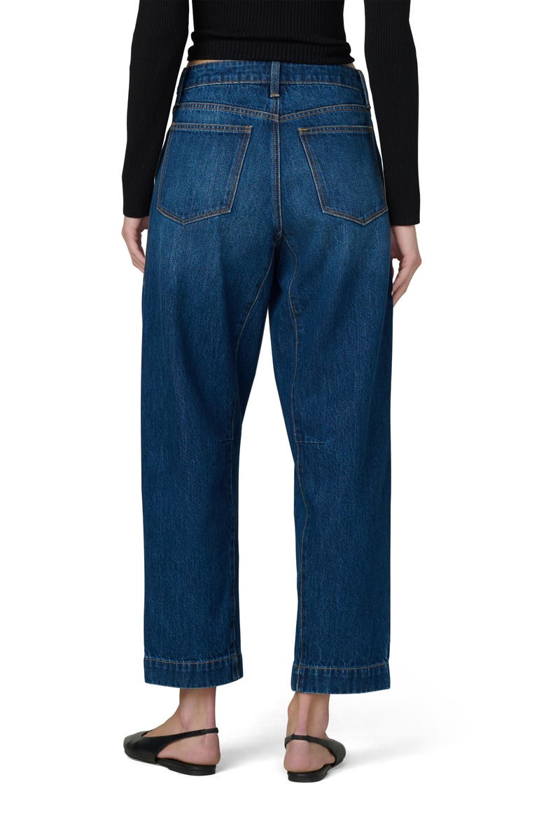 The Wilder High Waist Crop Relaxed Barrel Jeans, Alternate, color, UNMISTAKABLE