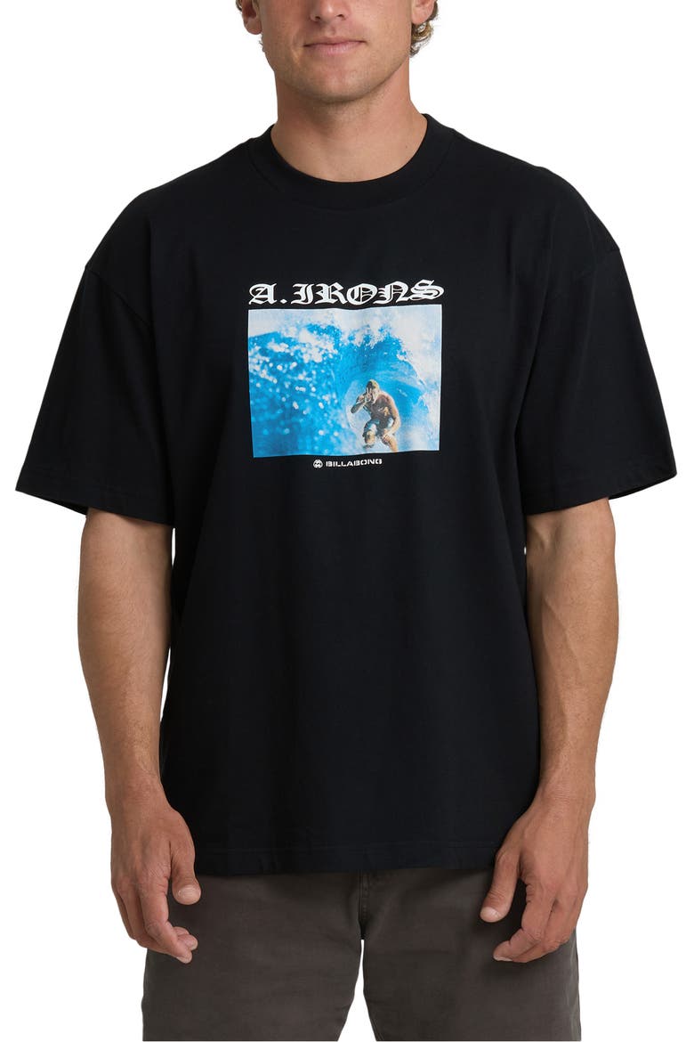 A.I. Forever Graphic T-Shirt, Main, color, BLACK