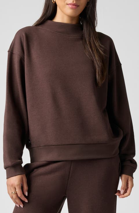 Mock Neck Sweatshirt