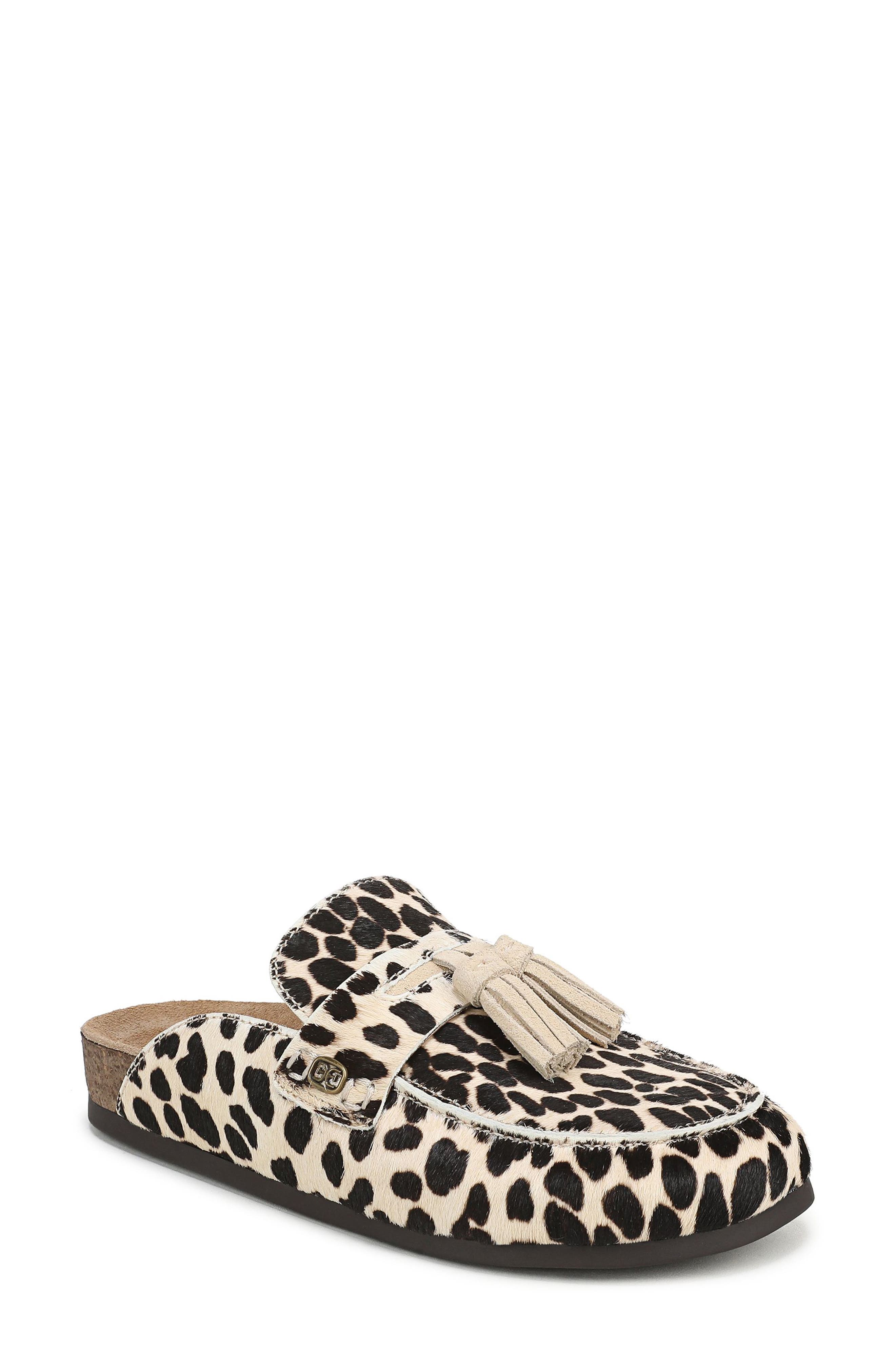 Astrid Tassel Loafer, Main, color, SAND/ BROWN CALF HAIR