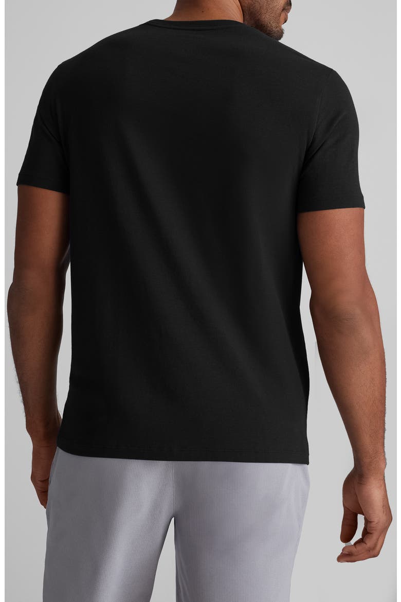 Second Skin Crewneck T-Shirt, Alternate, color, BLACK