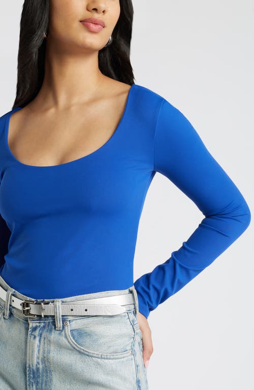 OPEN EDIT OPEN EDIT SMOOTH EDIT SCOOP NECK TOP