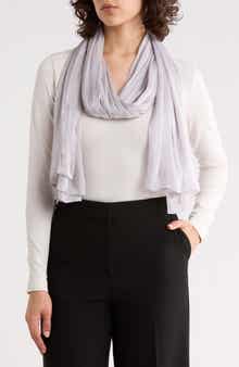 Steve Madden Crinkle Silky Oblong Scarf
