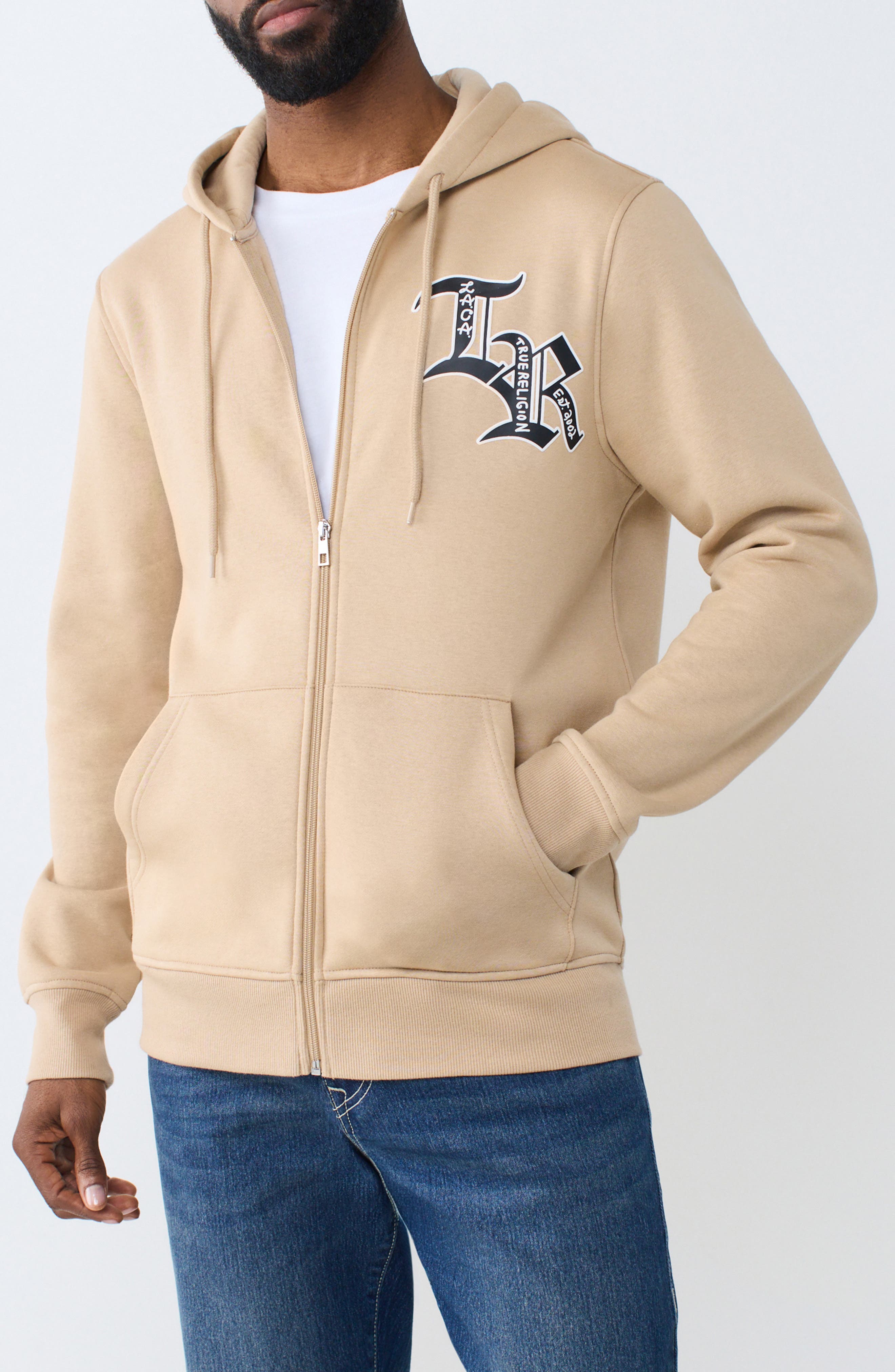 Property of None Graphic Full Zip Hoodie (Men) | Nordstromrack