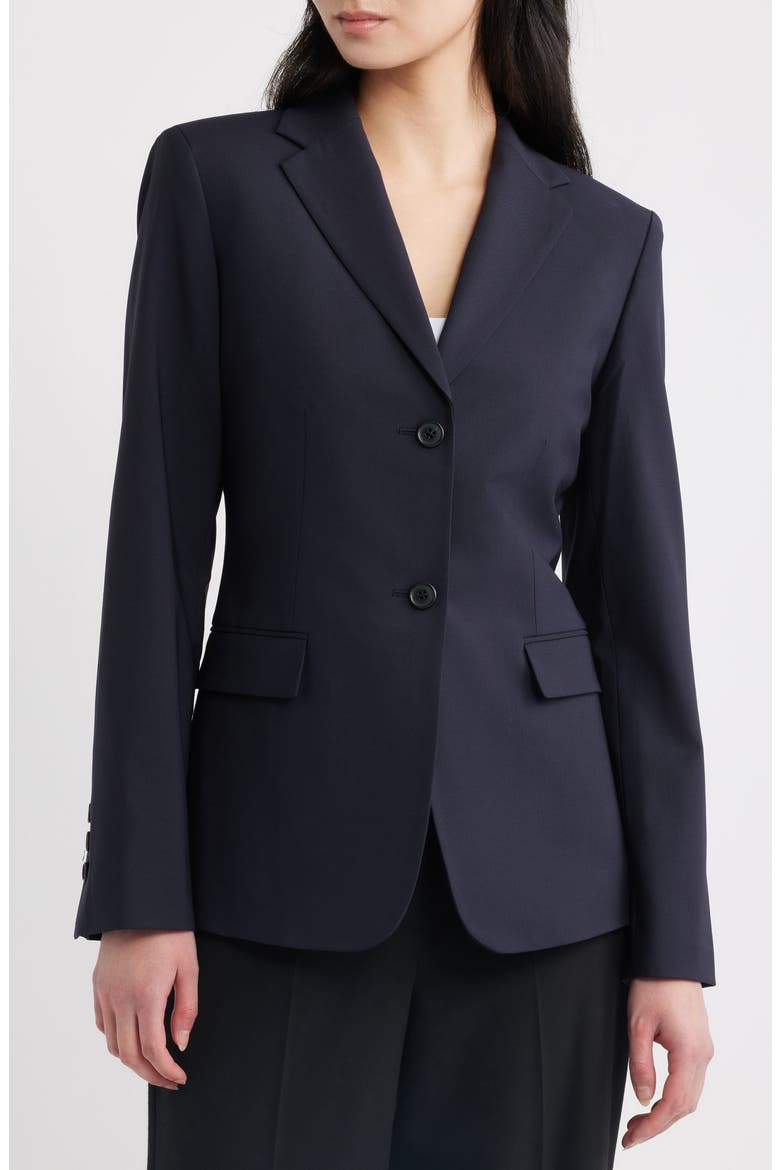 Slim Fit Blazer, Alternate, color, DEEP NAVY