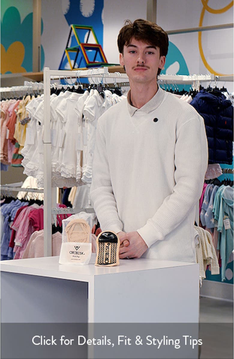 Muse Cutout Gripper Socks, sales video thumbnail