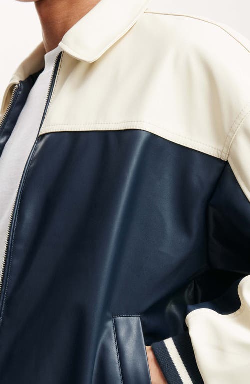 COTTON ON COTTON ON FAUX LEATHER WESTERN JACKET