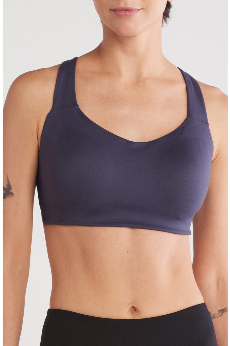 Willow Molded Sports Bra, Main, color, GRAPHITE
