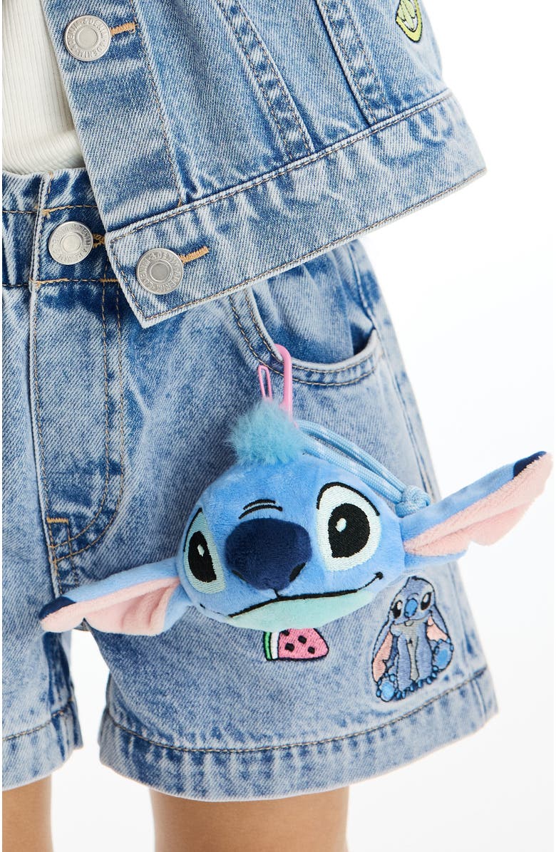 H&M Bag Charm, Alternate, color, Blue/Lilo & Stitch