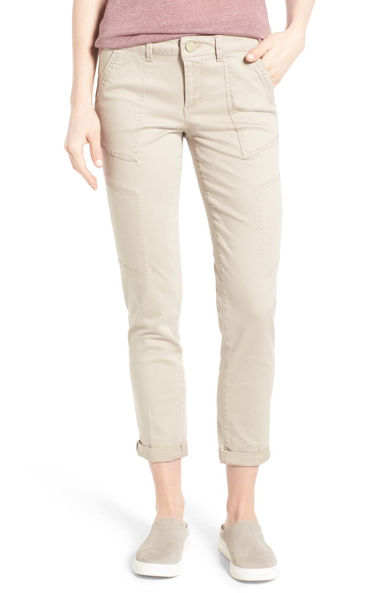 Wit & Wisdom Skinny Cargo Pants, Main, color, 