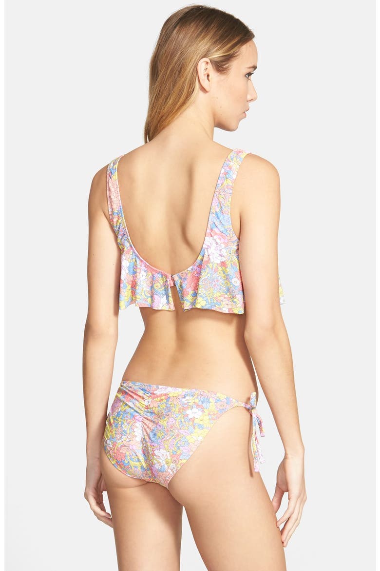 'OTS Swing' Bikini Top, Alternate, color, PINK SHELL GARDEN FLORAL