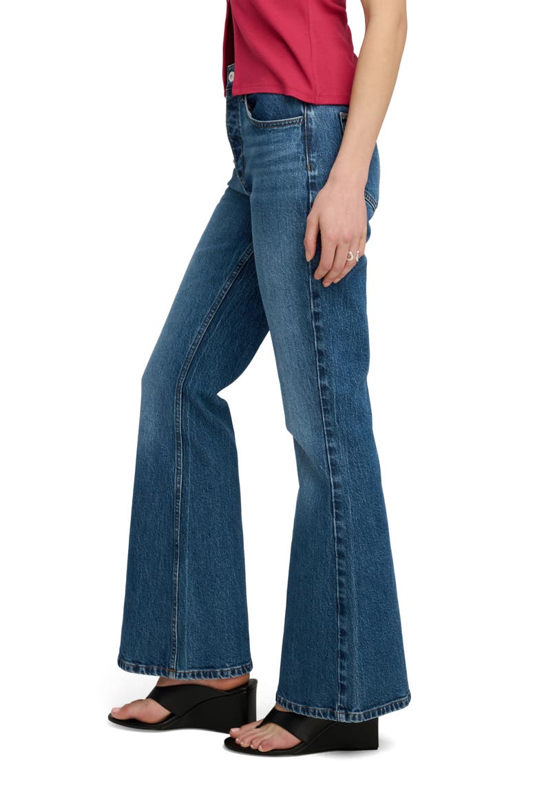 THe Maurice Mid Rise Flare Jeans, Alternate, color, RESTON