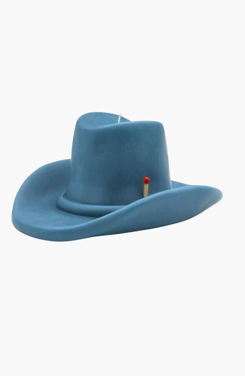 Belle Star Cowboy Hat Candle