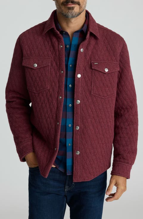 Braunfield Quilted Knit Overshirt