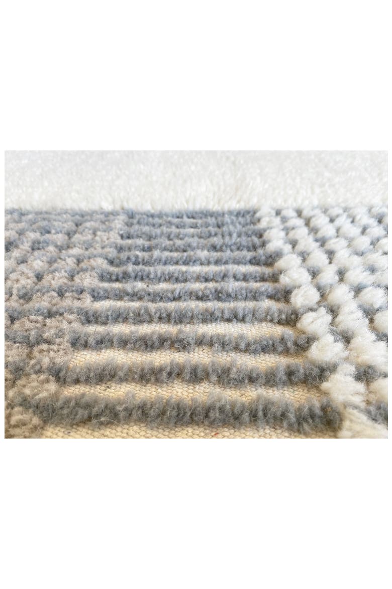 Woolable Kaia Wool Area Rug, Alternate, color, SHEEP WHITE SMOKY BLUE