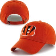'47 Mens Cincinnati Bengals '47 Brand Orange Cleanup Adjustable Hat