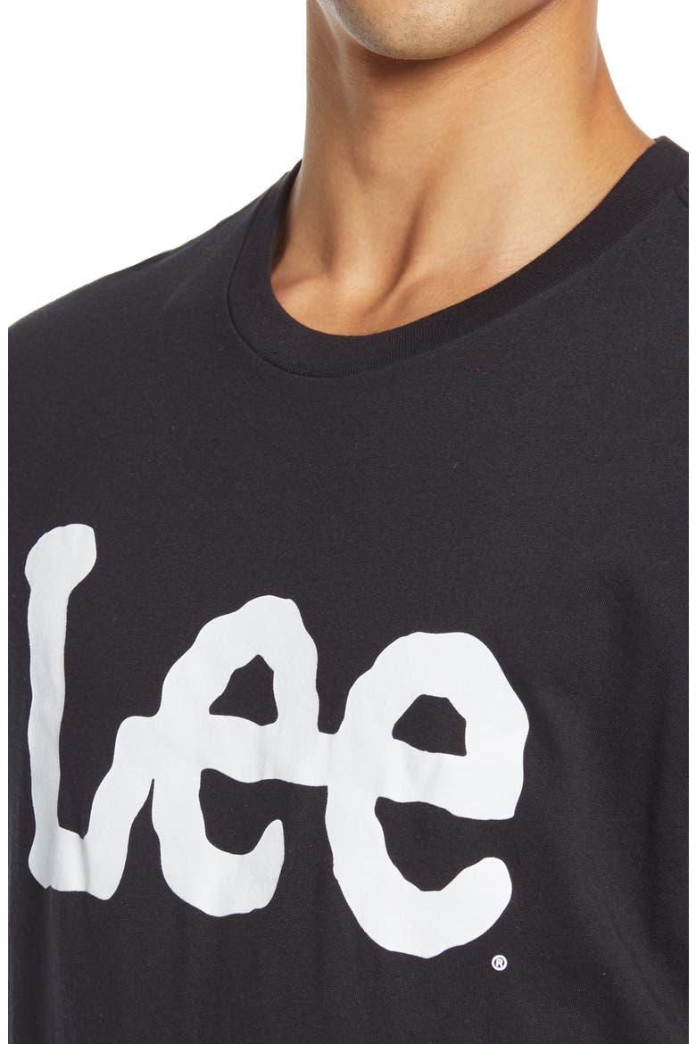 Logo Graphic Tee, Alternate, color, BLACK