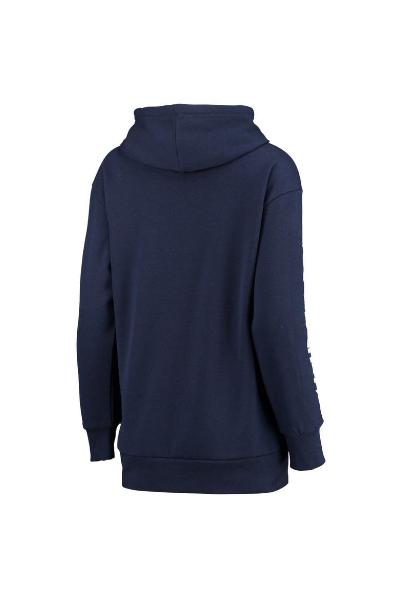 Women's G-III 4Her by Carl Banks Navy Nashville Predators Extra Inning Pullover Hoodie, Alternate, color, NAVY
