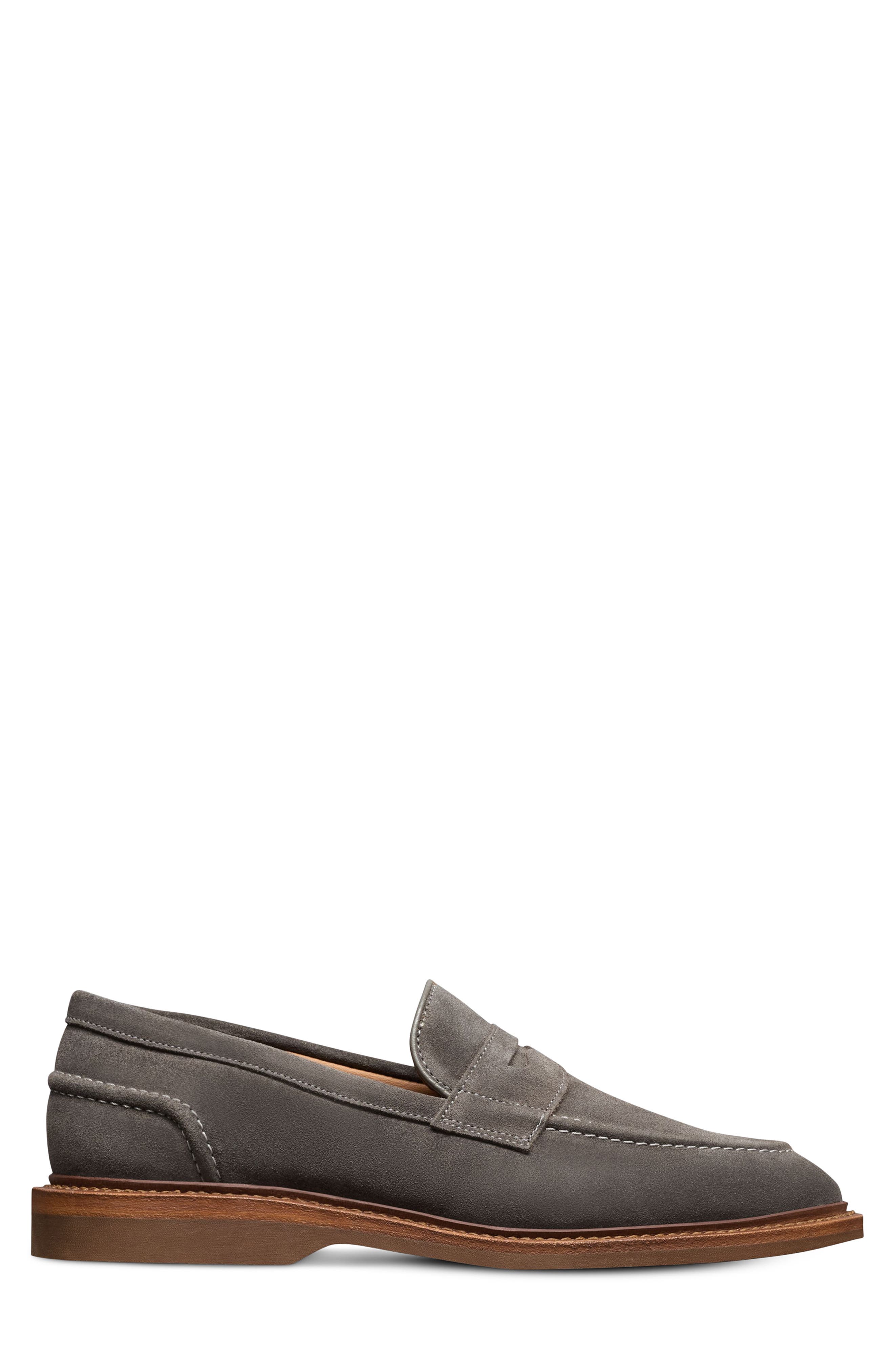 Allen Edmonds Randolph Verse Penny Loafer, Alternate, color, Grey