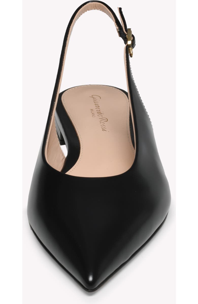 Gianvito Rossi Robbie Sling 05, Alternate, color, Black Patent