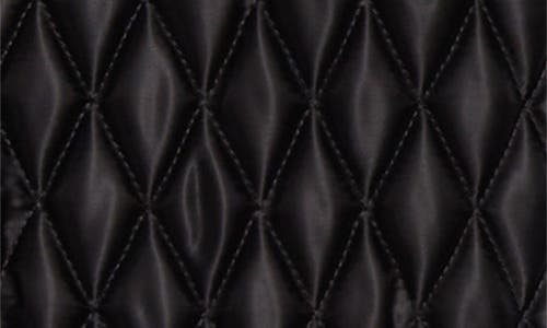 Burberry Diamond Quilted Thermoregulated Barn Jacket In Black