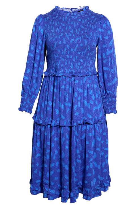 Darya Smocked Midi Dress