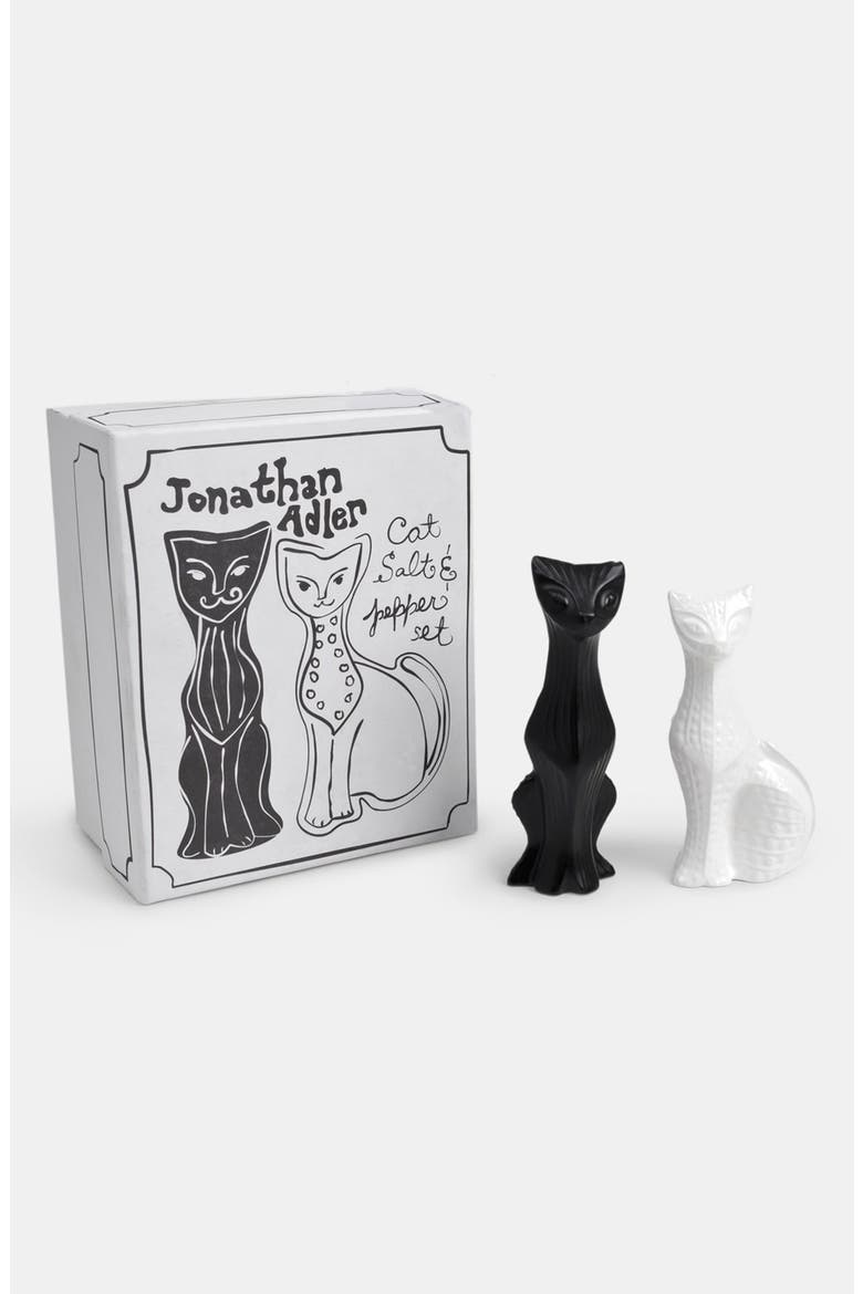 Cat Salt & Pepper Shakers, Alternate, color, CAT