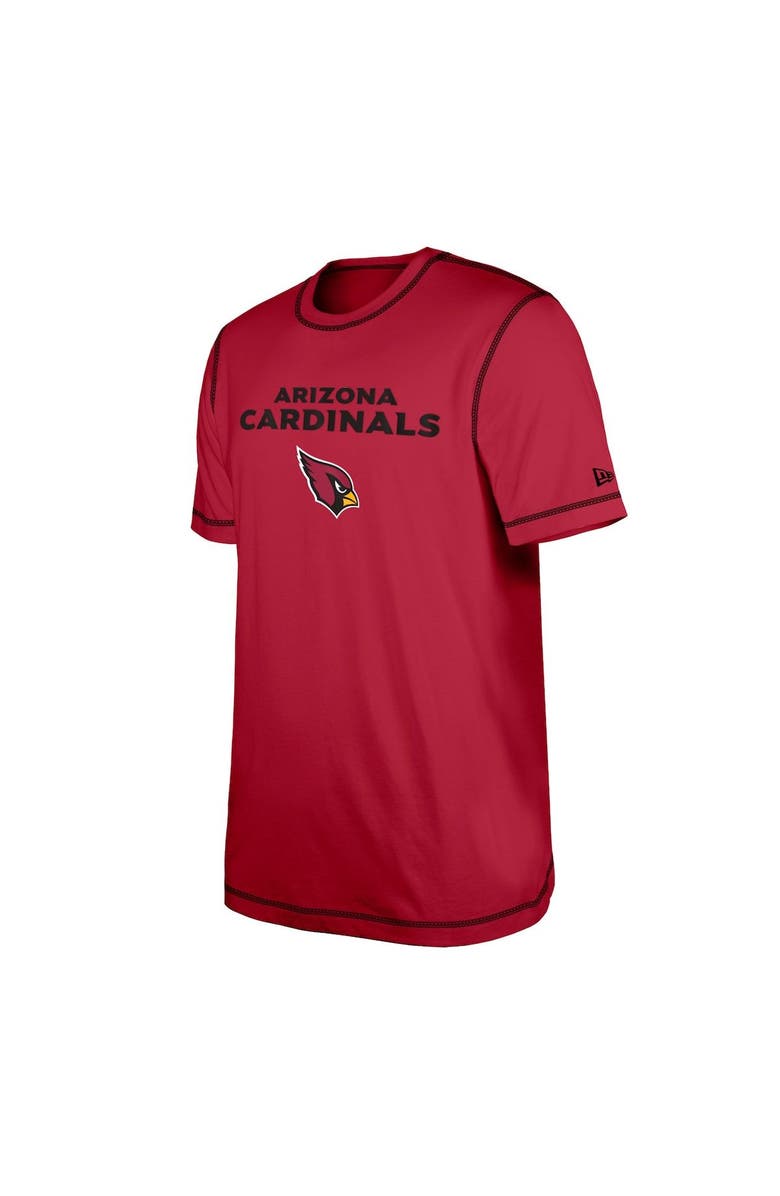 New Era Men's New Era Cardinal Arizona Cardinals Third Down Puff Print T-Shirt, Alternate, color, Cardinal