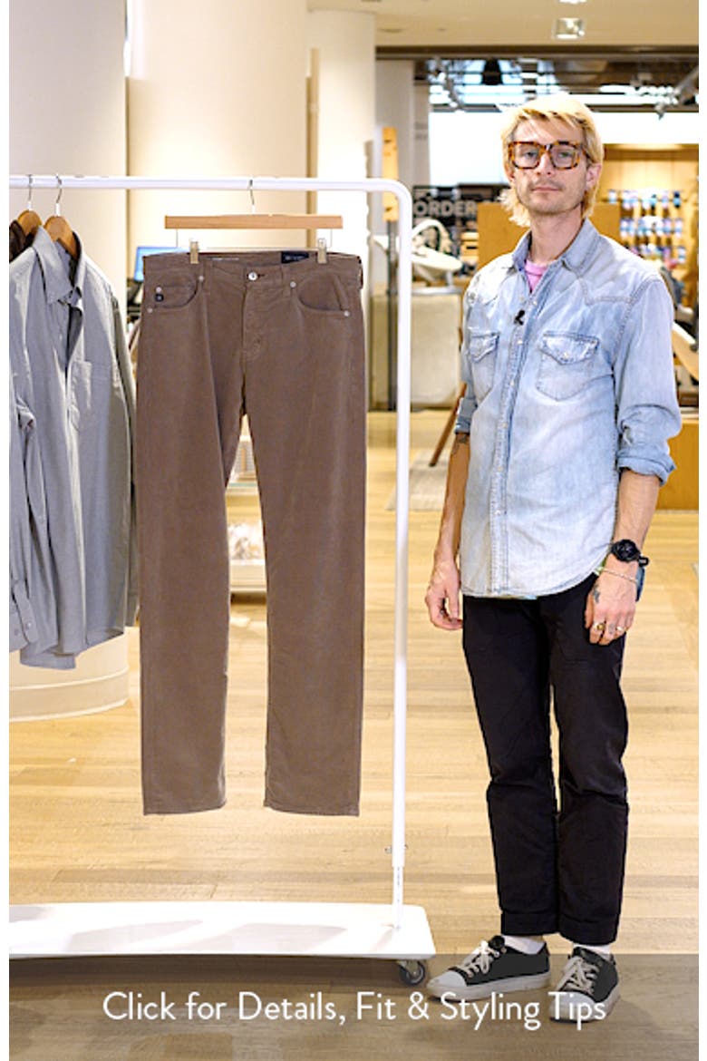 Protégé Corduroy Straight Leg Pants video