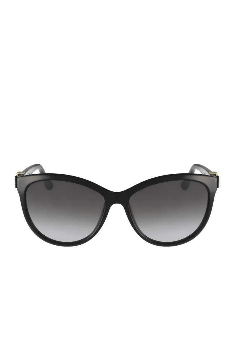FERRAGAMO Salvatore Ferragamo 'Vara' 57mm Sunglasses, Alternate, color,