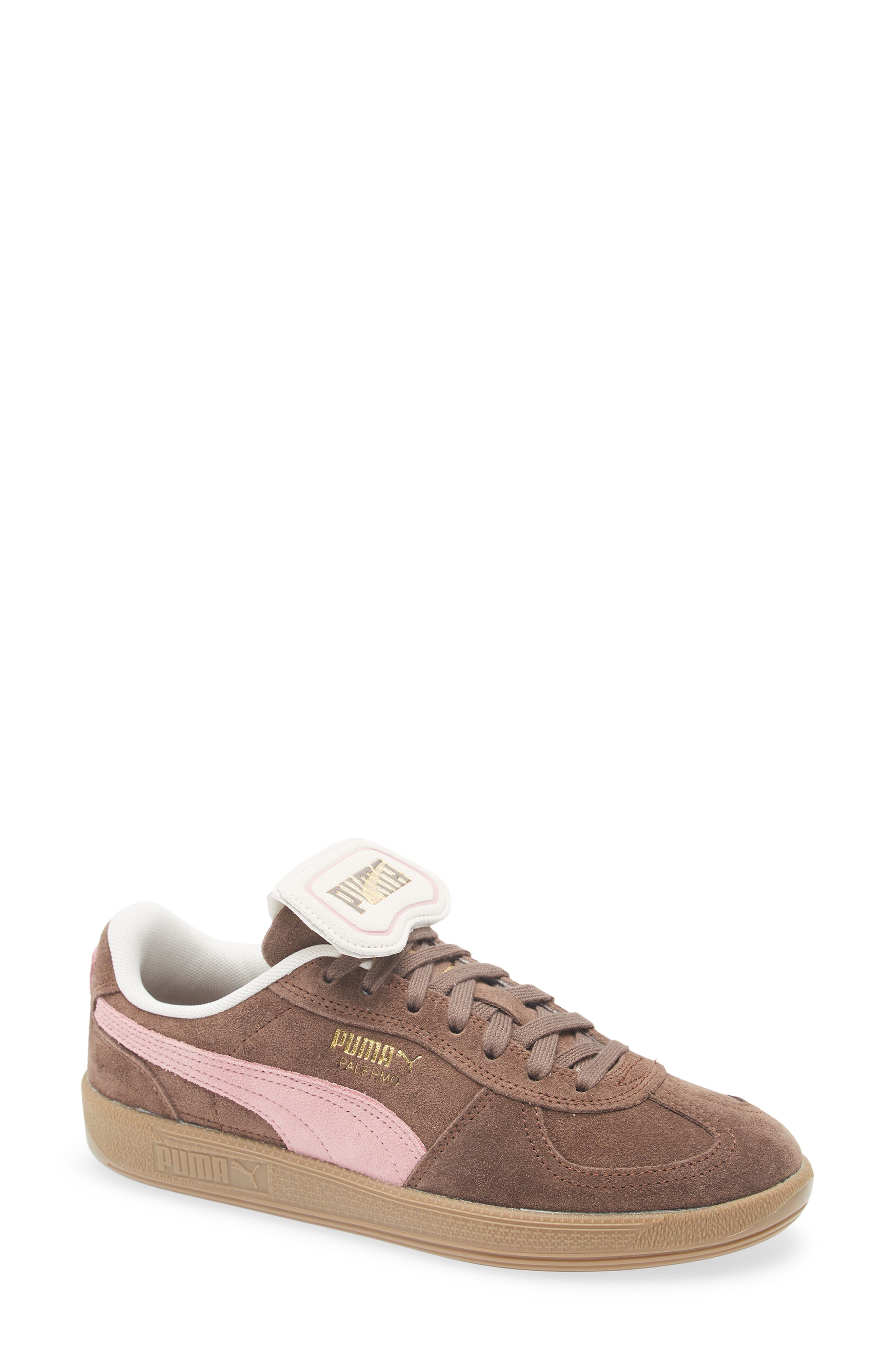 PUMA Palermo Premium Sneaker, Main, color, Flat Bronze/ Poised Pink