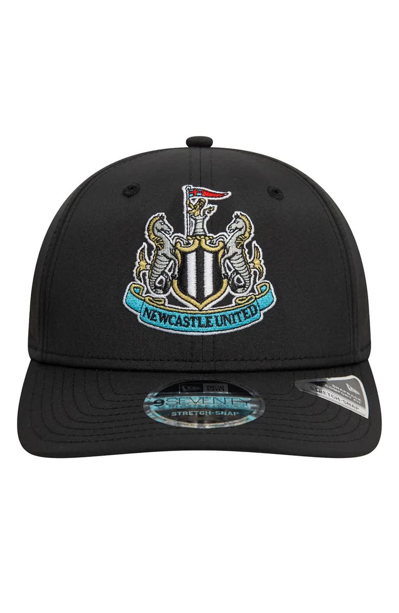 New Era Men's New Era Black Newcastle United Core Flex Hat, Alternate, color, 
