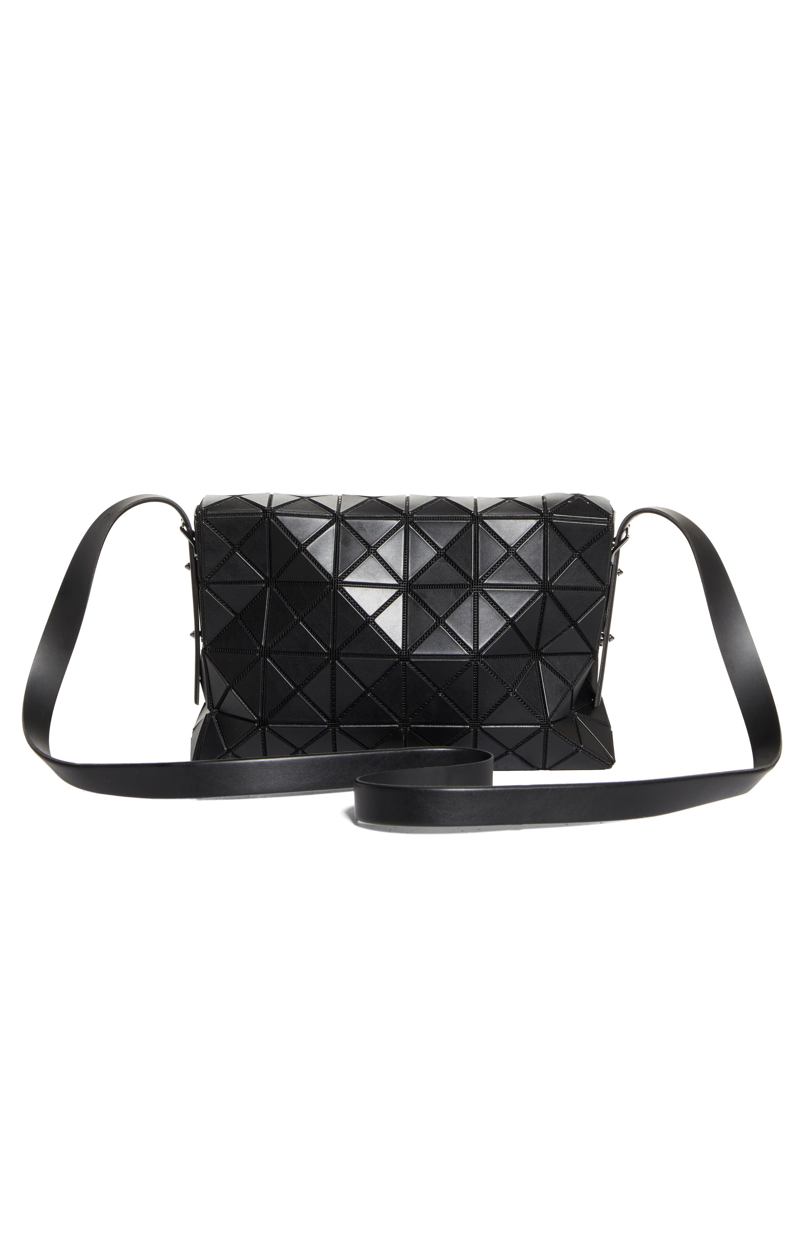 Bao Bao Issey Miyake Prism Shoulder Bag, Alternate, color, Matte Black