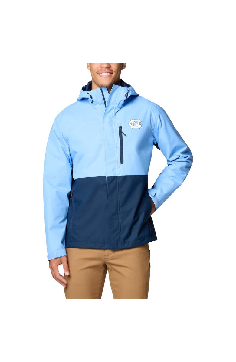 Columbia Men's Columbia  Navy North Carolina Tar Heels Field Bound Omni-Tech<sup>™</sup> Full-Zip Jacket, Main, color, Navy