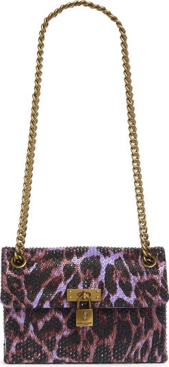 Mini Brixton Crystal Satin Crossbody Bag